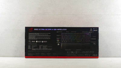 Четкая механика: Обзор клавиатуры ASUS ROG Strix Scope II 96 Wireless